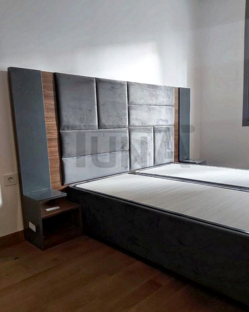 Kumaş Kaplı Yatak Başı